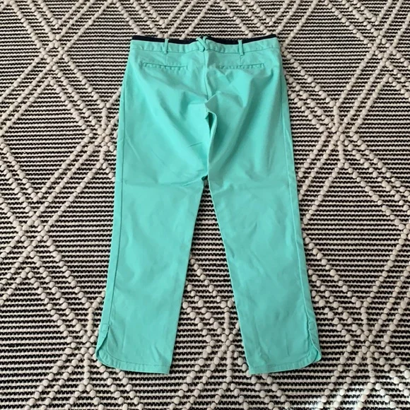 Anthropologie Teal Ankle Pants - Picture 10 of 12